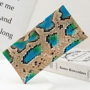 Snakeskin Glasses and Sunglass Holder